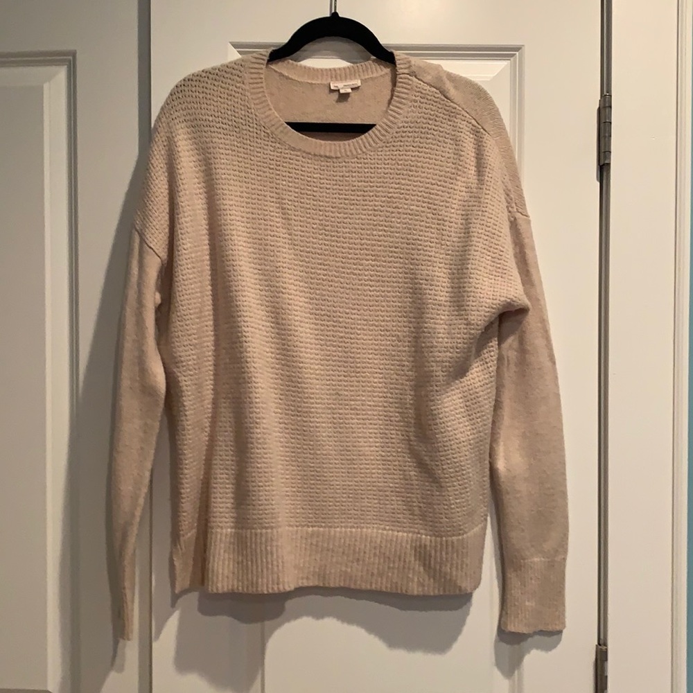 Soft tan sweater